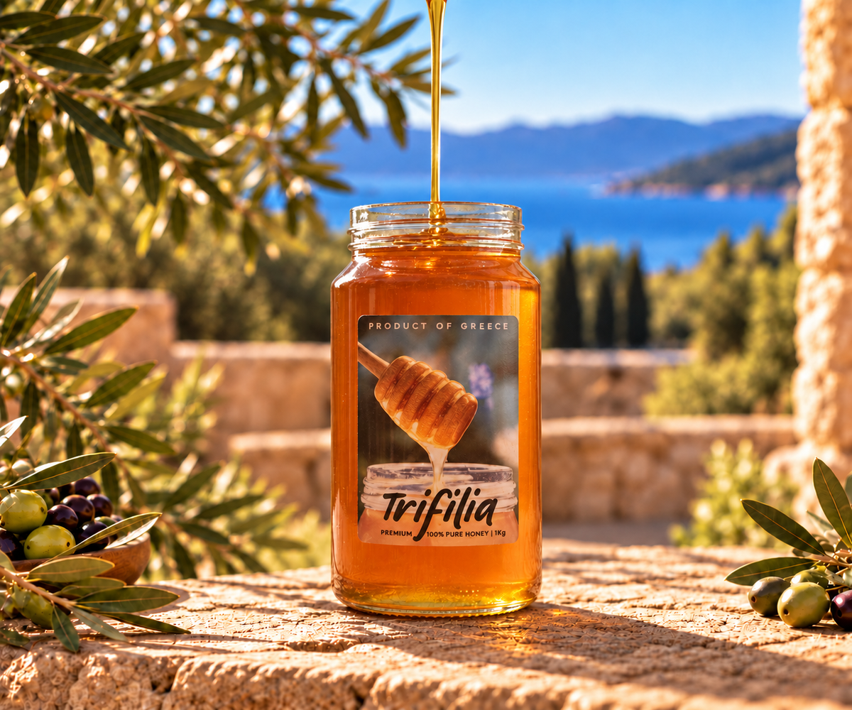 Trifilia Pure Greek Honey 960g